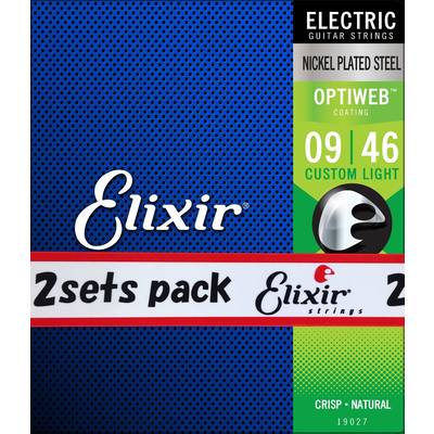 6セット] Elixir エリクサー OPTIWEB 19027 ×6 Custom Light 09-46 6