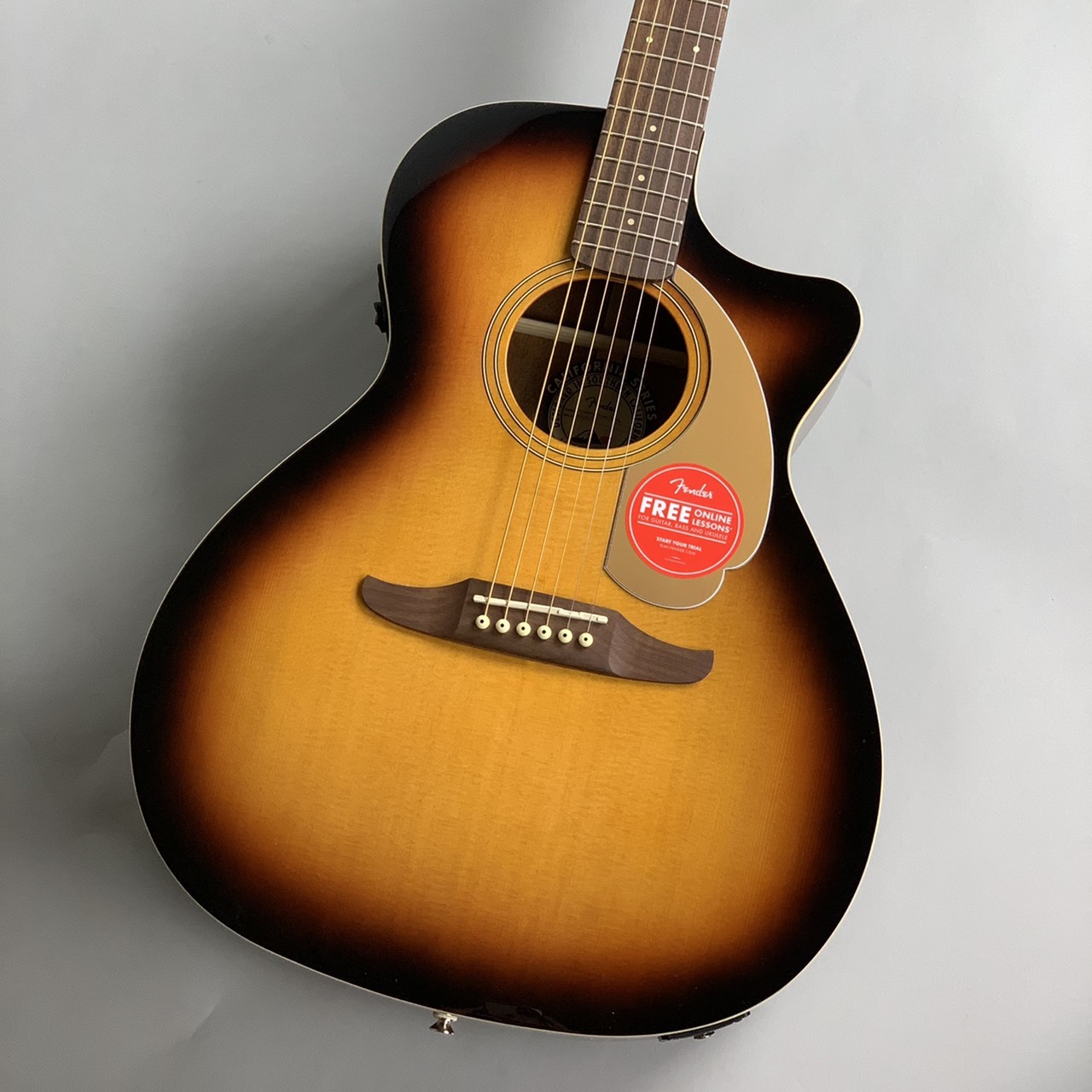 Fender Newporter Player WN Sunburst【エレアコ】【現物画像】【1 2日