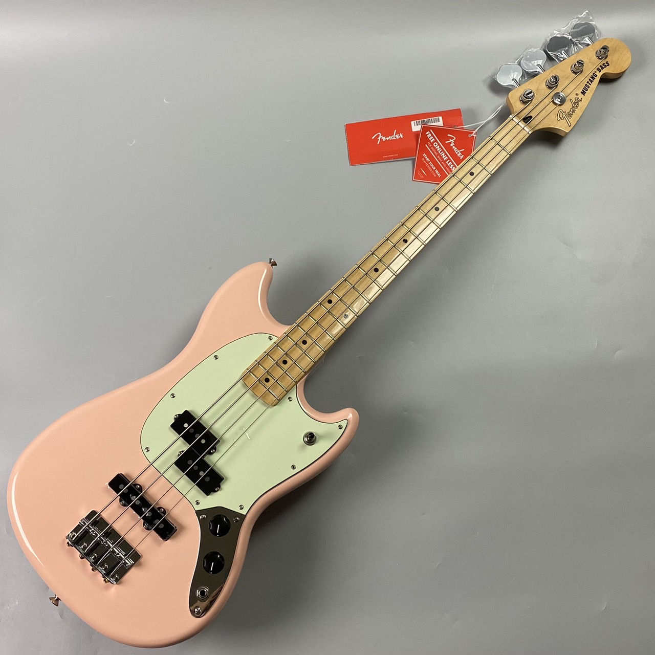 Fender Limited Edition MUSTANG BASS Shell Pink ムスタングベース ...