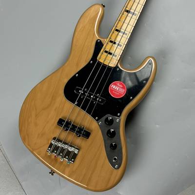 Squier by Fender  Classic Vibe ’70s Jazz Bass Natural エレキベース【現物写真】 スクワイヤー / スクワイア 【 イオンモールむさし村山店 】