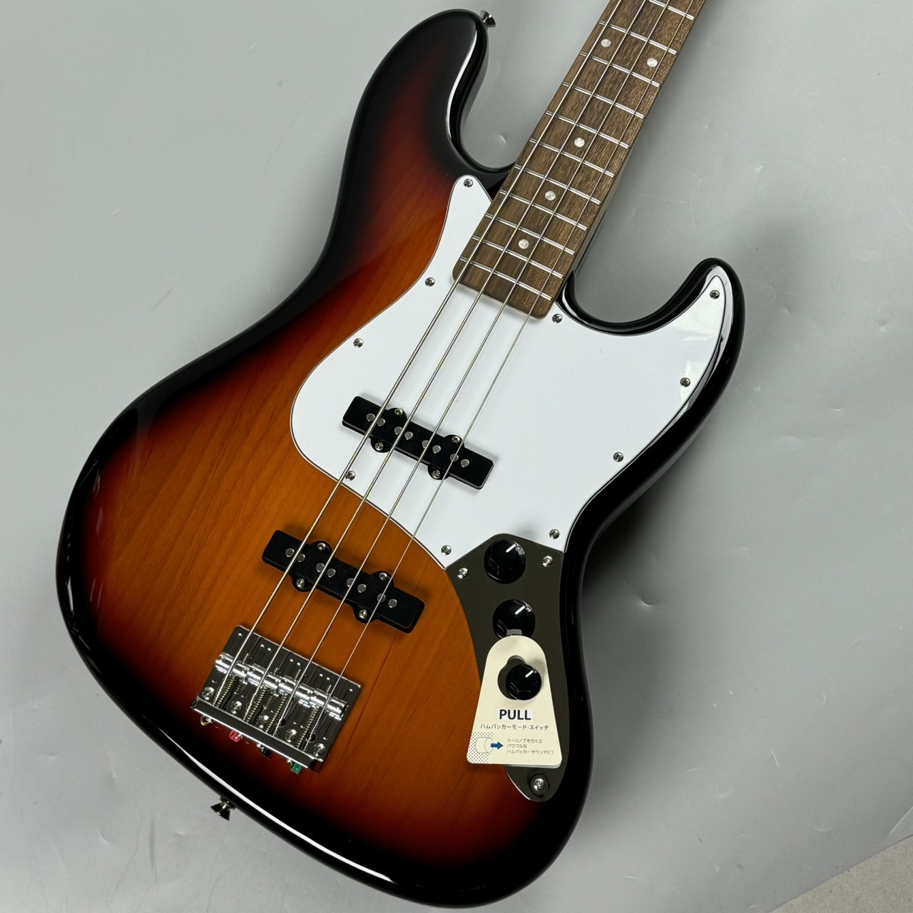 LaidBack LJB-5-R-JJ 3Tone Sunburst エレキベース【現物写真】 レイド 