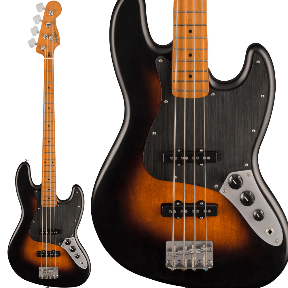 Squier by Fender 40th Anniversary Jazz Bass Vintage Edition Satin Wide  2-Color Sunburst エレキベース スクワイヤー / スクワイア 【 名古屋ｍｏｚｏオーパ店 】
