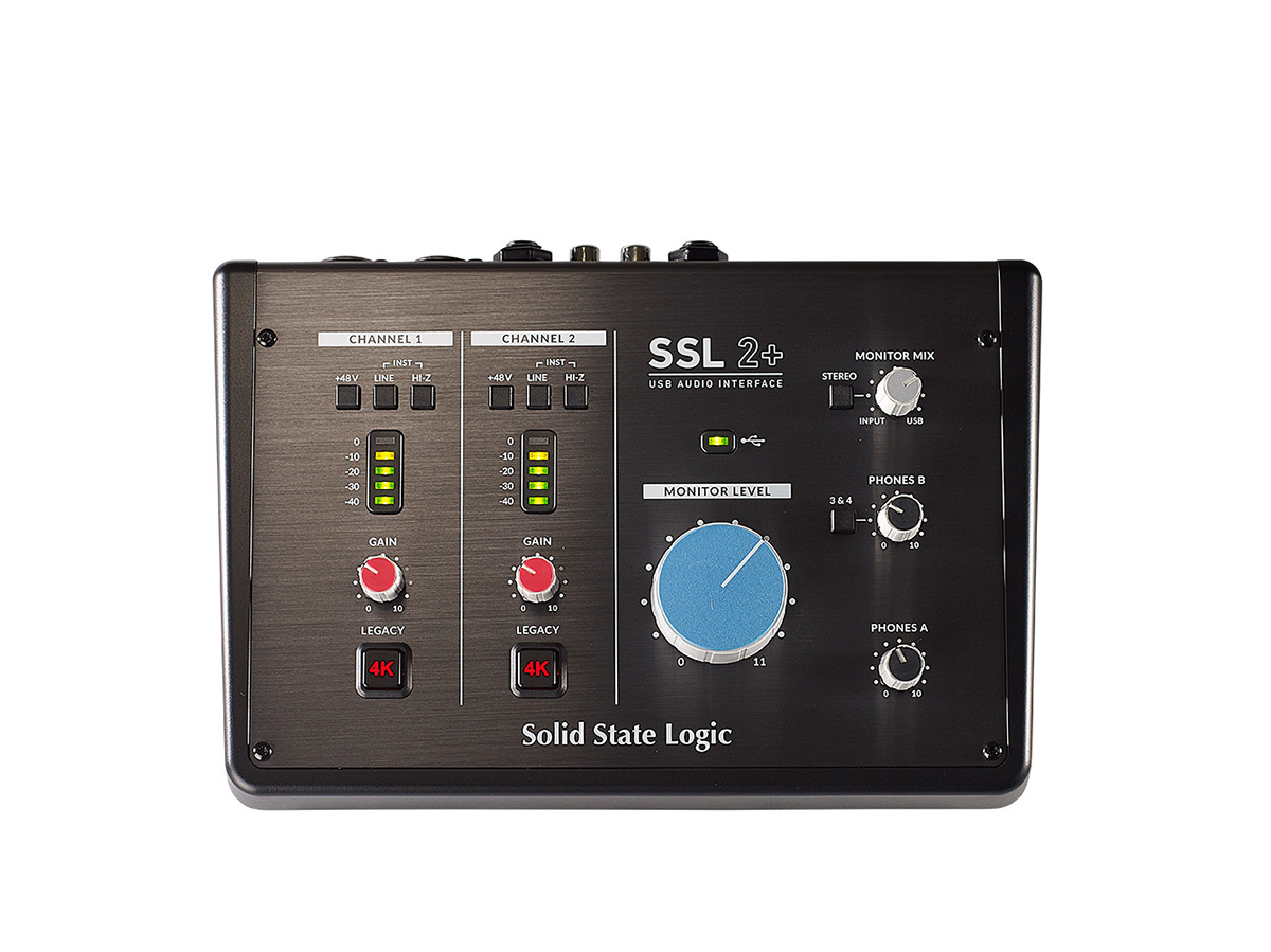 SSL2+ Solid State Logic オーディオインターフェース - 楽器/器材