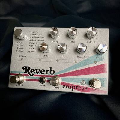 empress effects Reverb High-Quality Stereo Reverb リバーブ