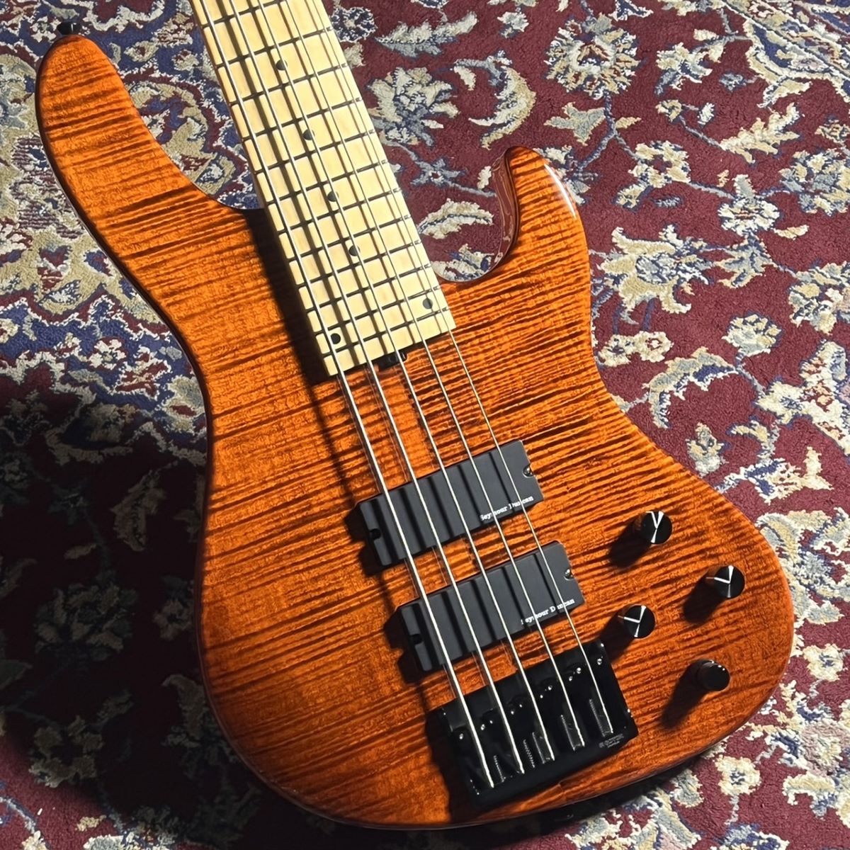 Red house Guitars Seeker 5st. 24【現物画像】Flame Maple レッド ...