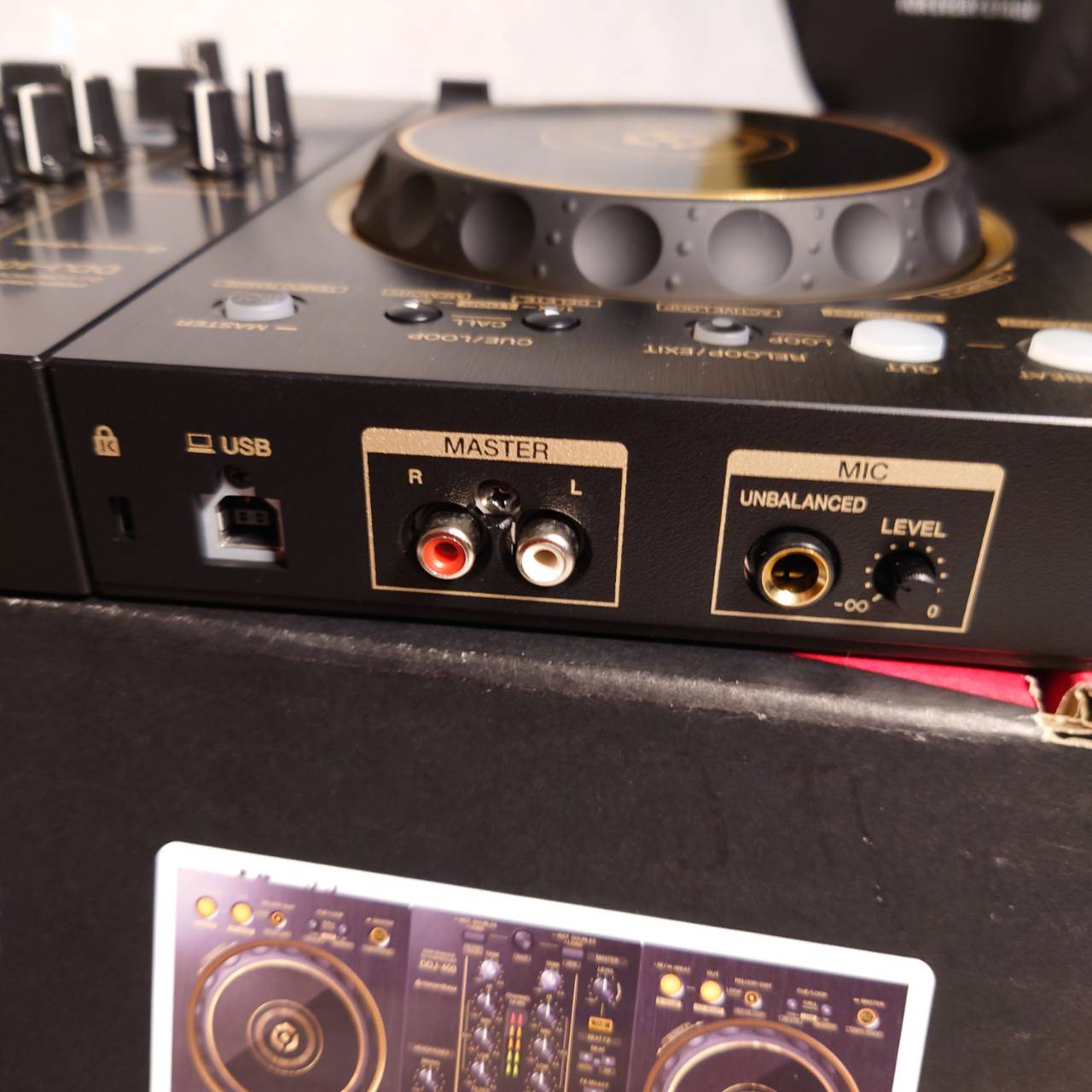 Pioneer DJ DDJ-400-N【現物画像】箱、USBケーブル付属 パイオニア 
