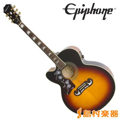 Epiphone Limited Edition EJ-200CE (LH) Vintage Sunburst エレアコギター  【左利き】【レフトハンド】EJ200SCE エピフォン 【 イオンモール沖縄ライカム店 】