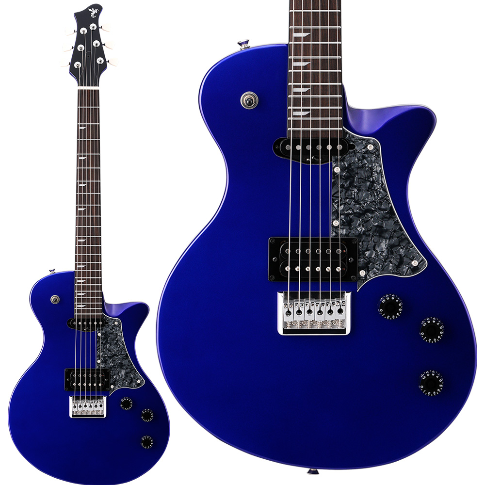 RYOGA HORNET/LE LBU Luminous Blue エレキギター 高出力PU 軽量3.1kg
