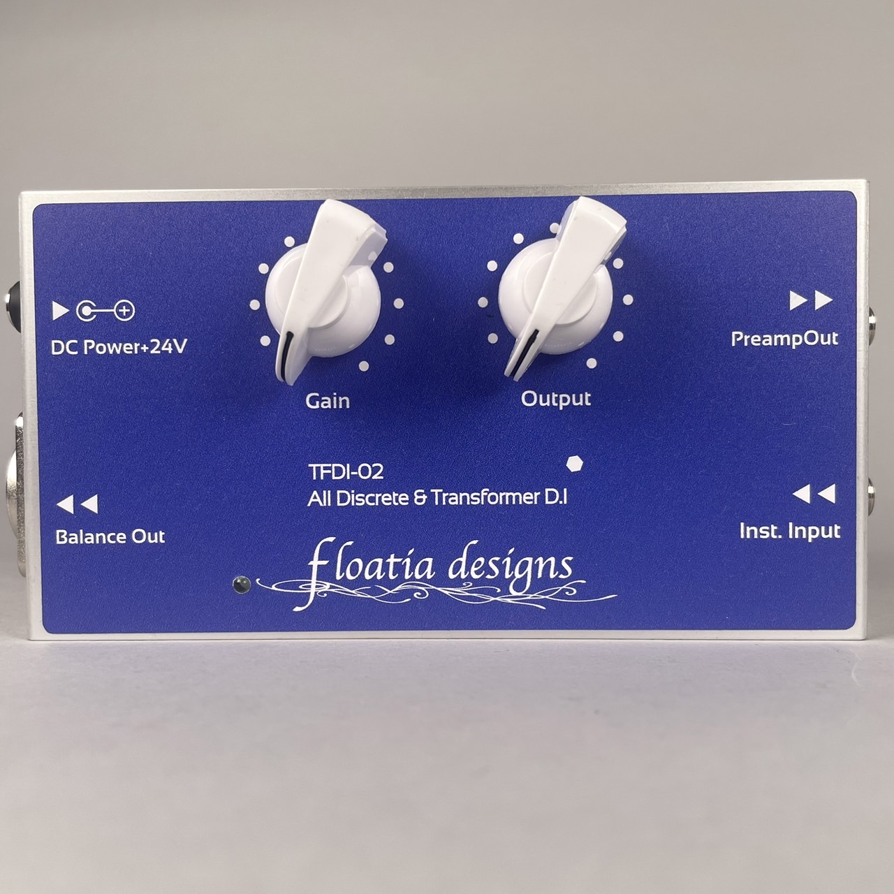 floatia designs TFDI-02 ベース用DIダイレクトボックス 