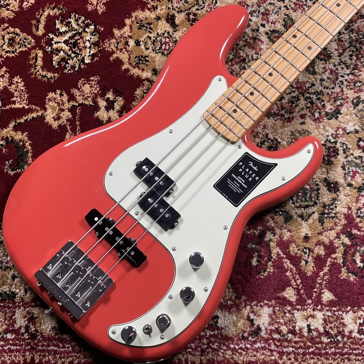 Fender Player Plus Precision Bass Fiesta Red エレキベース