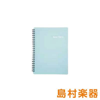 バンドファイル  リングタイプ 20ポケット(40ページ) BF1015-03 ブルー バンドファイル 【 ＳＯＣＯＬＡ　南行徳店 】