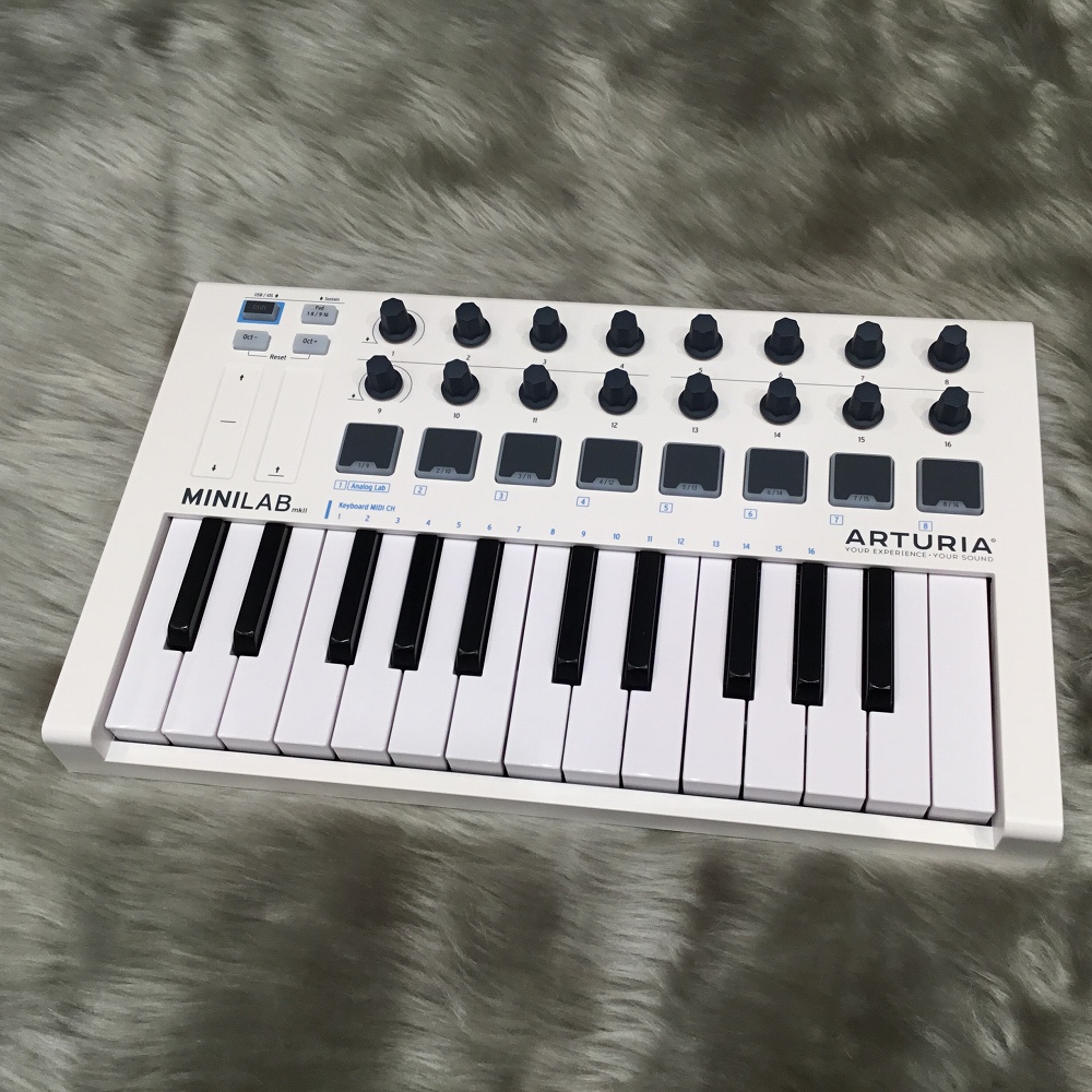ARTURIA 【1台限り!】MiniLab MKII 25鍵盤 MIDIキーボード 