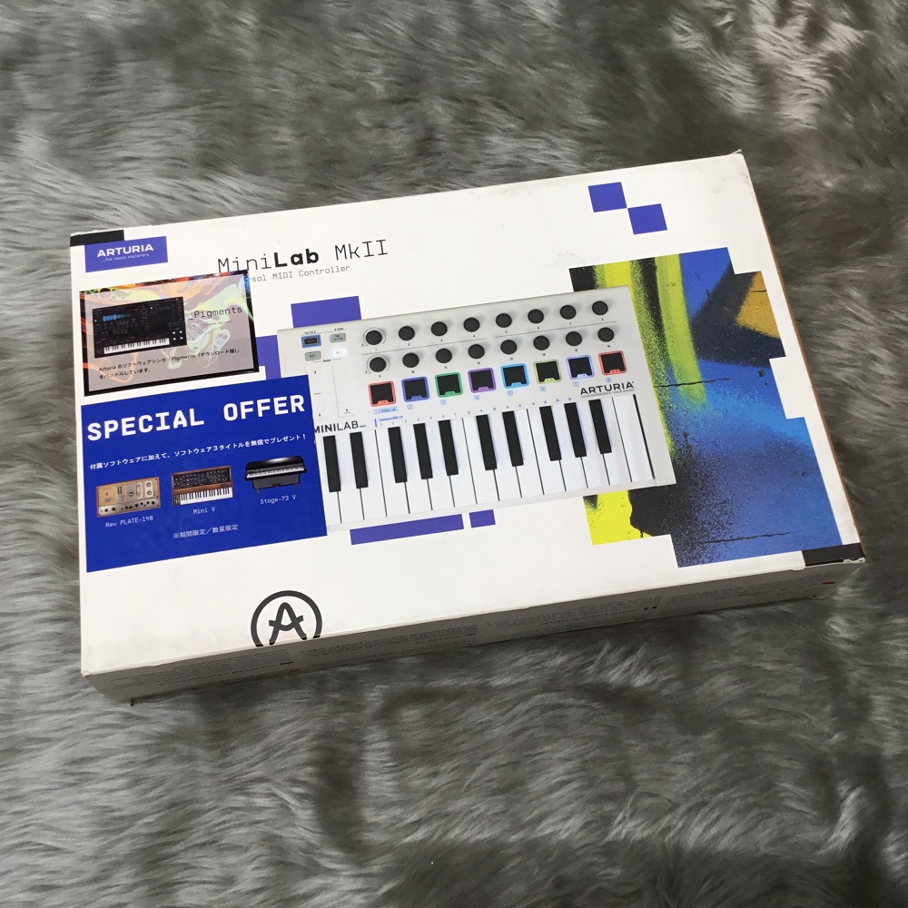 ARTURIA MIDI キーボードコントローラー MiniLab Mk II - DTM、DAW