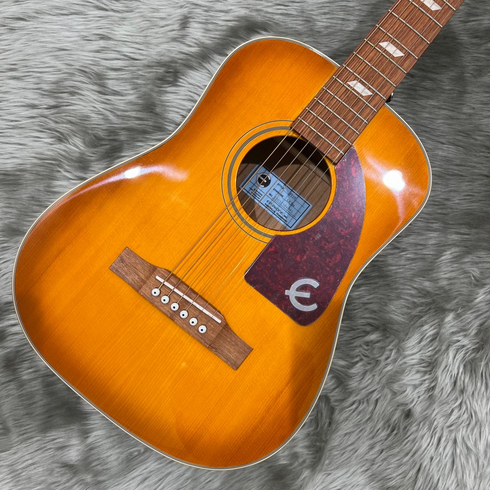 エレアコ　ミニアコースティックギター　エピフォン　Travel　Acoustic　Tex　Lil'　Epiphone　Epiphone　トップ単板
