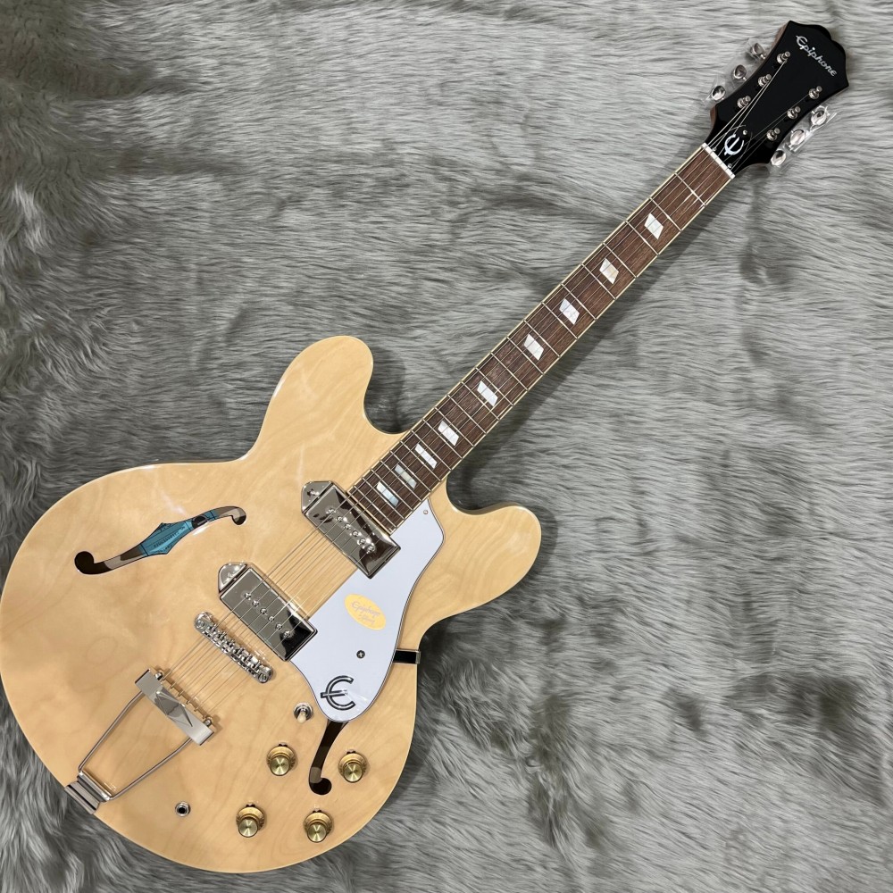 Epiphone Casino Natural エレキギター フルアコ カジノ エピフォン 