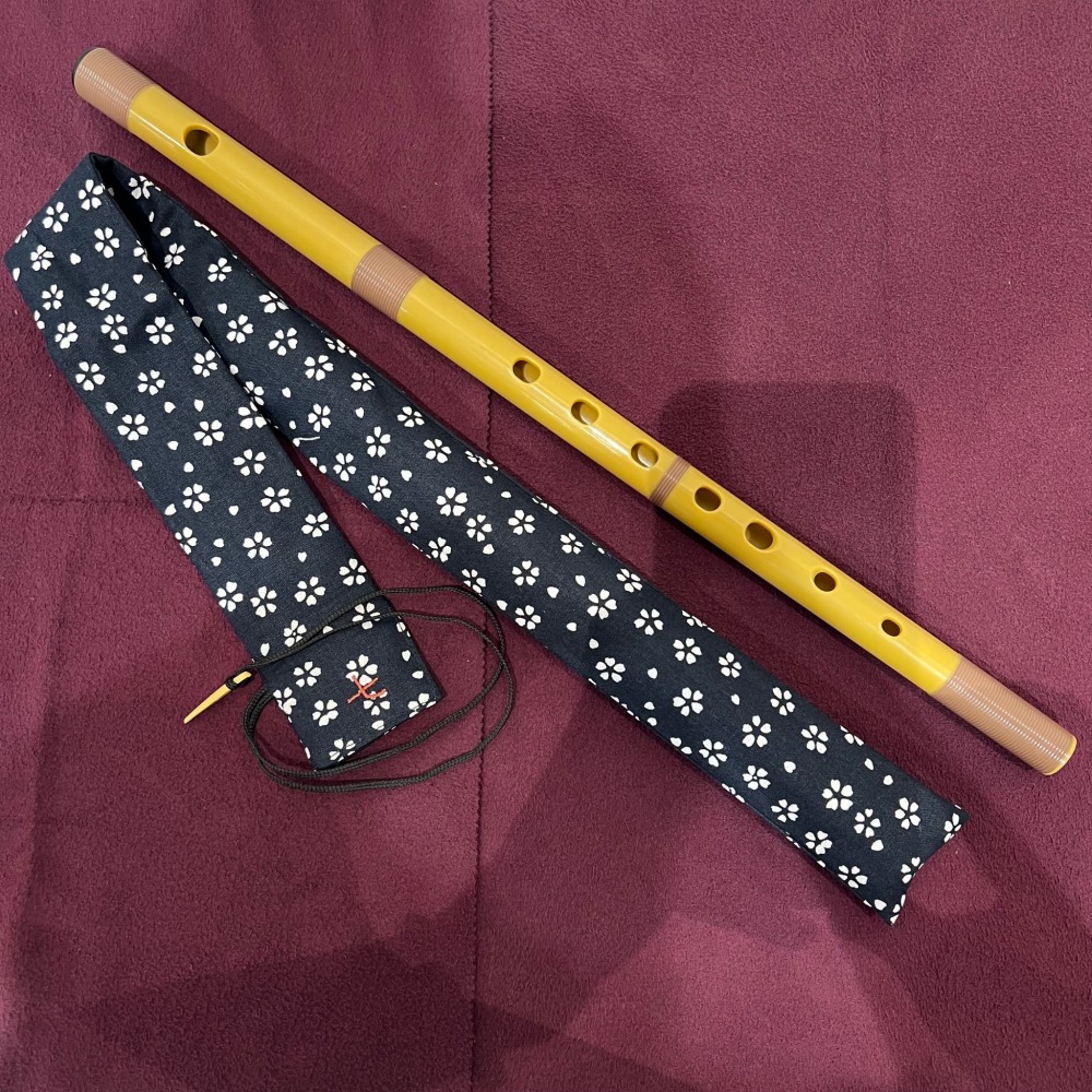 篠笛 鳳声晴由 鳳由 江戸囃子 古典調 6笨半 - 楽器、器材