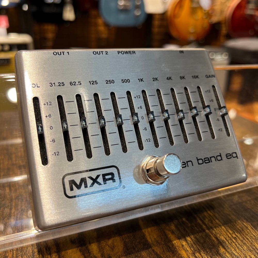 MXR M108S TEN BAND EQ 10バンド・グラフィックイコライザー エムエックスアール 【 セブンパーク天美店 】