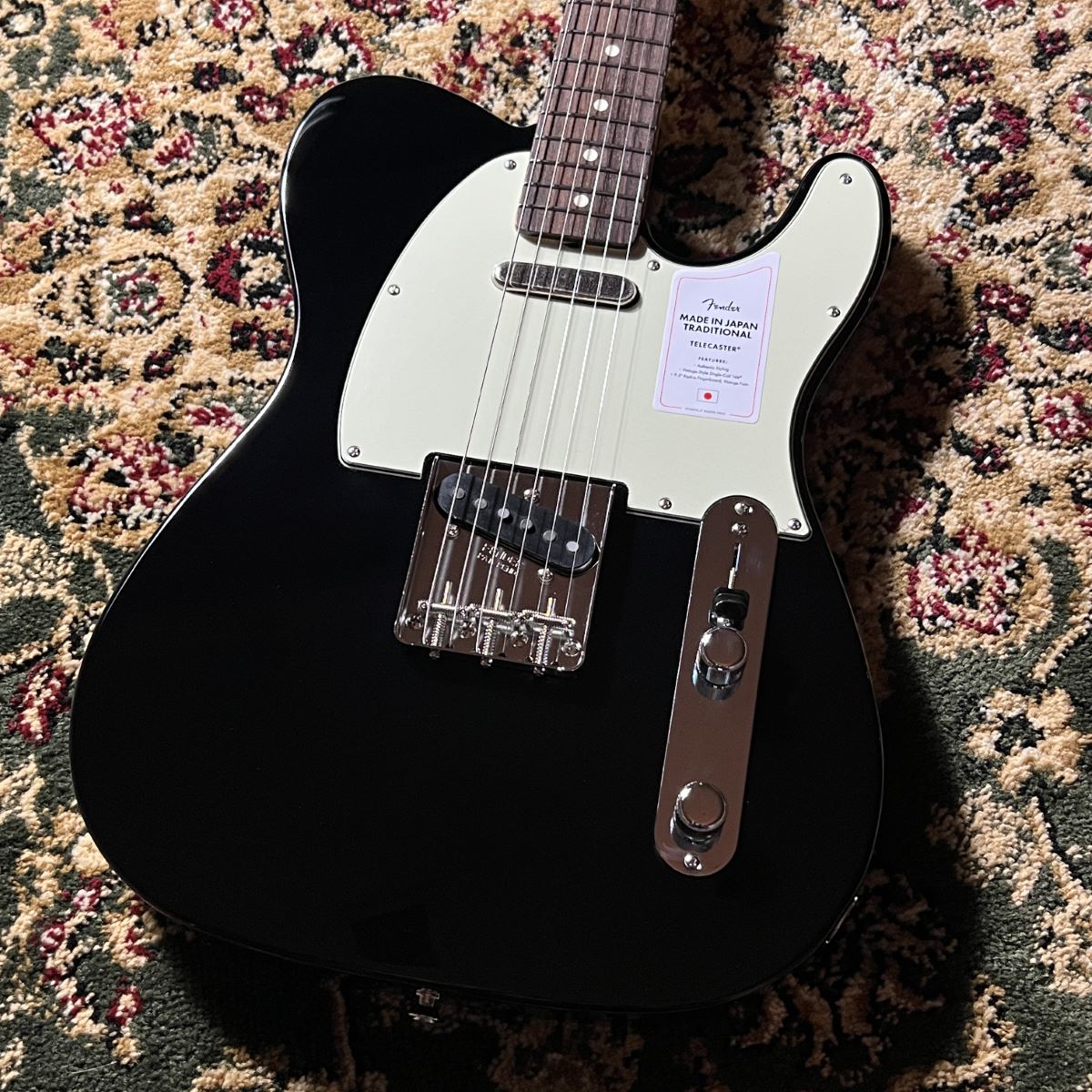 Fender 2023 Collection MIJ Traditional 60s Telecaster Black 【現物
