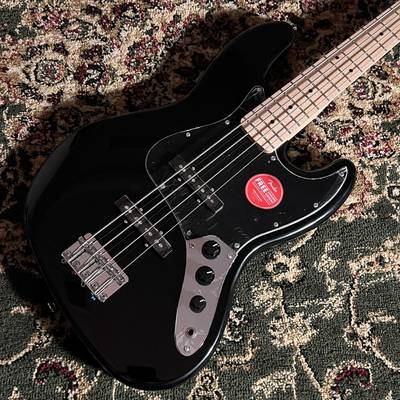 Squier by Fender  Affinity Series Jazz Bass Maple Fingerboard Black Pickguard Black スクワイヤー / スクワイア 【 ららぽーと福岡店 】