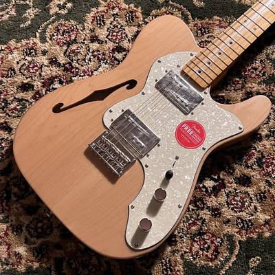 Squier by Fender  Classic Vibe ’70s Telecaster Thinline Maple Fingerboard Natural【現物画像】 スクワイヤー / スクワイア 【 ららぽーと福岡店 】
