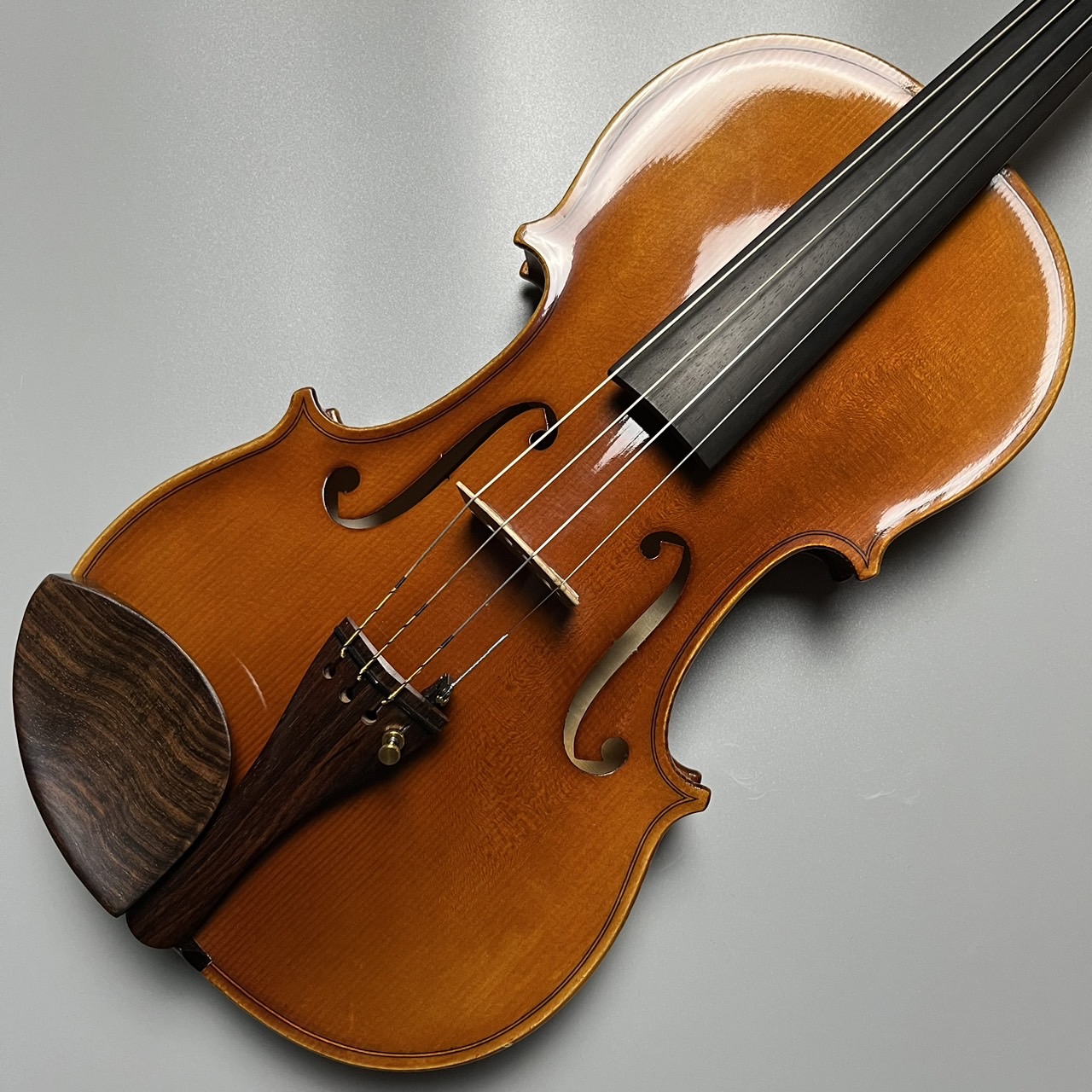 楽器美しく軽量 新品バイオリンケース 4/4サイズ　グレー