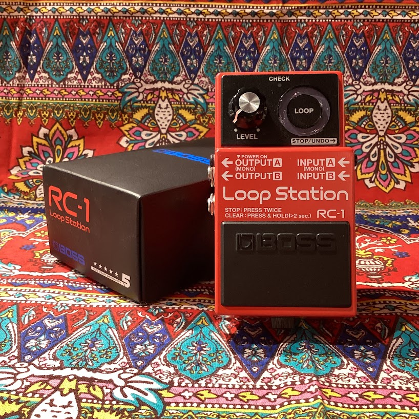 BOSS RC-1 ルーパー エフェクター Loop StationRC1 コンパクトエフェクター／Ｌｏｏｐ　Ｓｔａｔｉｏｎ ボス 【 ららぽーと堺店  】