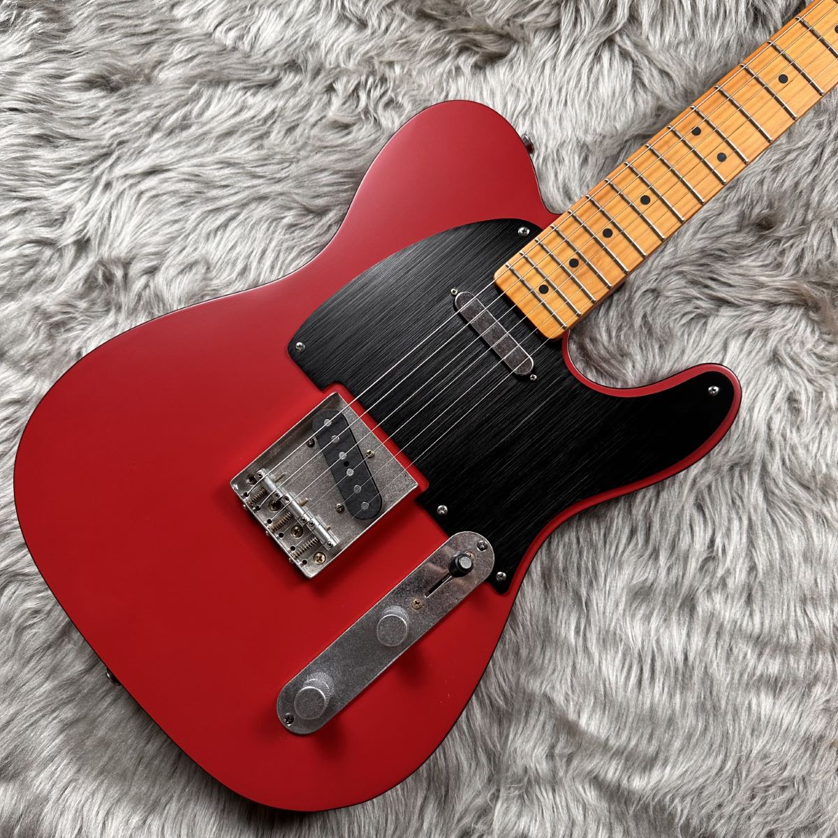 6079】 Squier テレキャスター 赤 スクワイア スクワイヤー - エレキギター