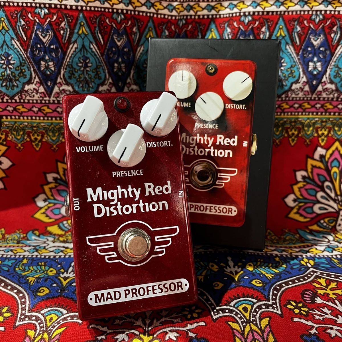 Mighty Red Distortion エフェクター ディストーション-
