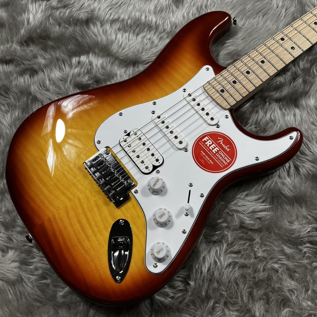 Squier by Fender Affinity Series Stratocaster FMT HSS Maple Fingerboard  White Pickguard Sienna Sunburst エレキギター ストラトキャスター スクワイヤー / スクワイア 【 ららぽーと堺店 】