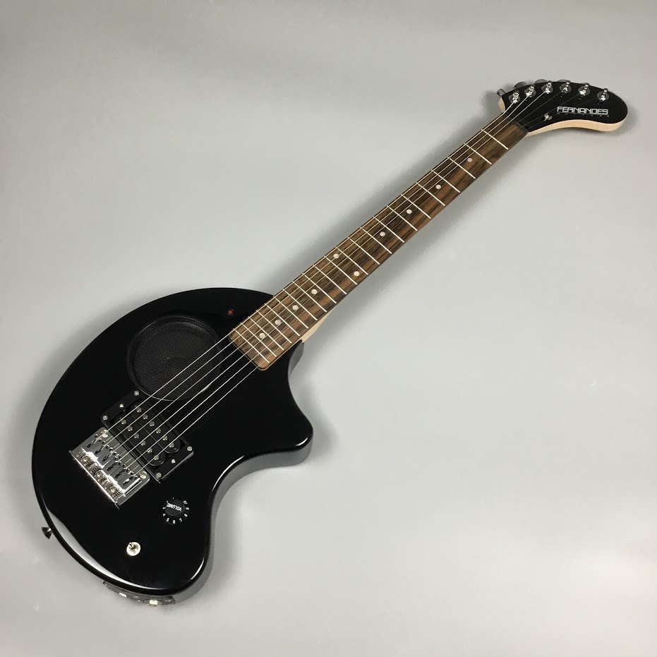 FERNANDES ZO-3 BLK スピーカー内蔵ミニエレキギター ブラック ソフト ...