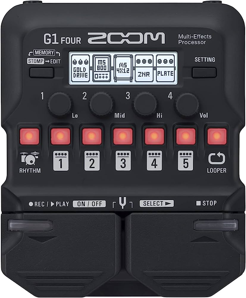 ZOOM G1 FOUR Multi-Effects Processor