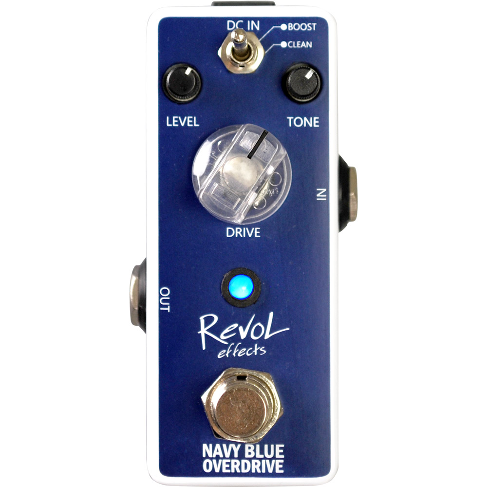 Revol effects NAVY BLUE OVERDRIVE EOD-01 コンパクトエフェクター オーバードライブ レヴォル 【  ららぽーと門真店 】 | 島村楽器オンラインストア