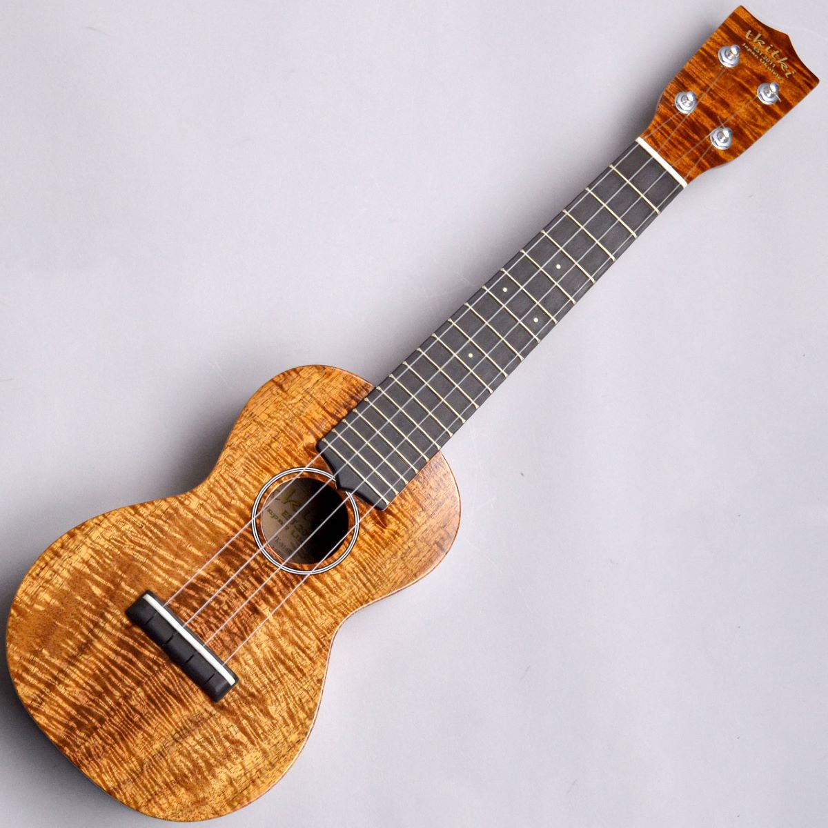 tkitki ukulele HK-S5A E14R #1153 【信州産／ソプラノウクレレ／14F 