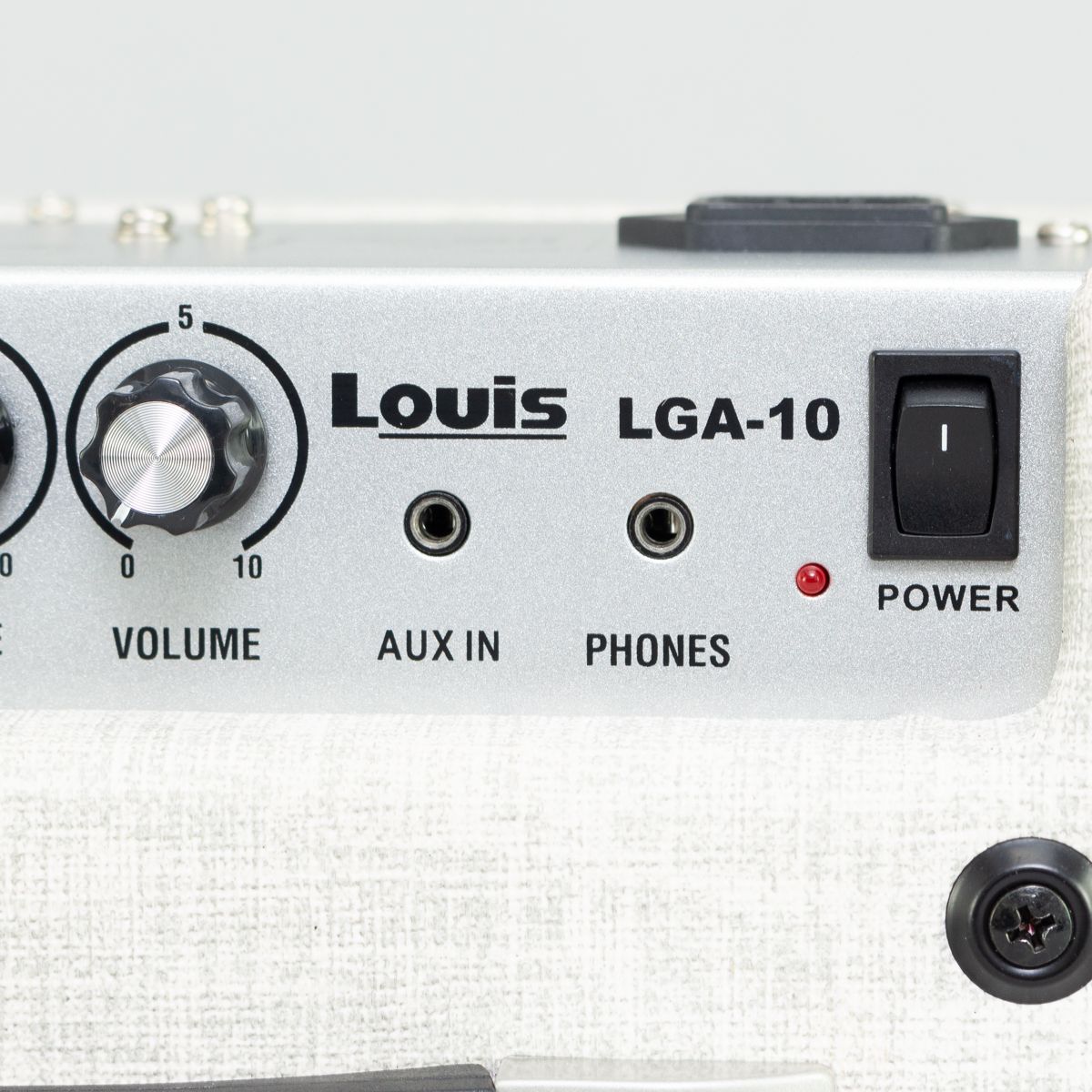 Louis LGA-10 Milkey White ギターアンプ 10W 幅30cm 高さ14cm ...