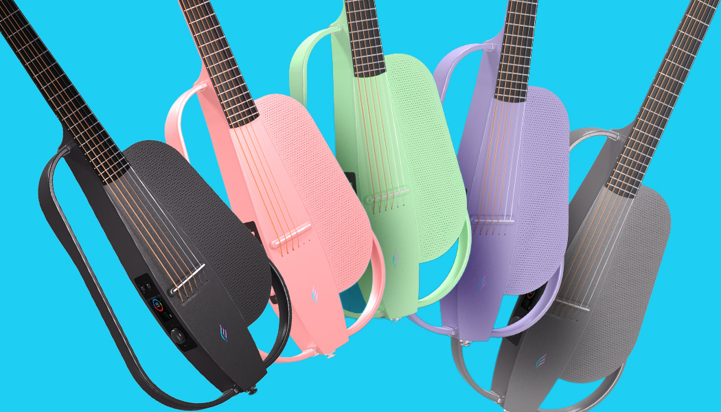NEXG SE PINK (ピンク)スマートギター アコースティックギター 静音 アンプ内蔵 Blutooth搭載 専用ケース付属 関連画像
