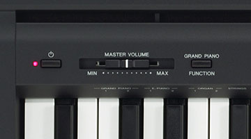 YAMAHA P-45B ブラック 電子ピアノ Pシリーズ 【ヤマハ P45B】 - 島村楽器オンラインストア