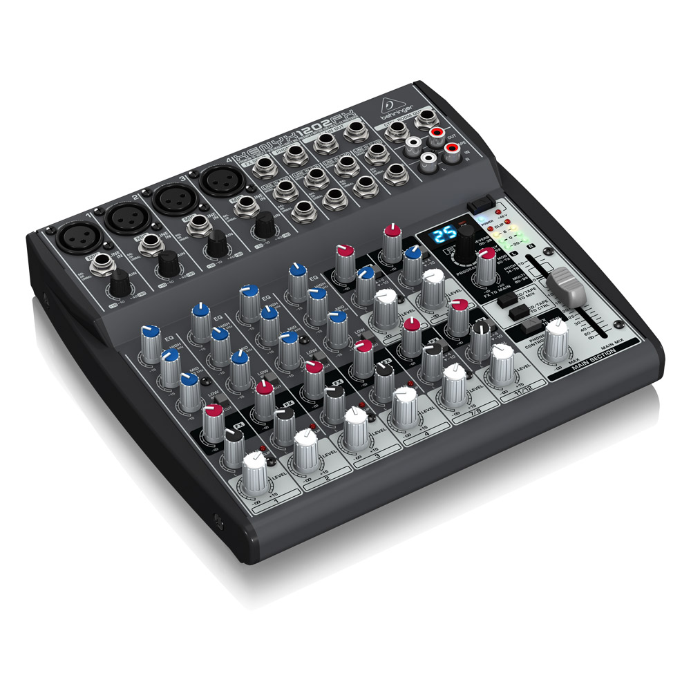 BEHRINGER XENYX 1202FX 12ch アナログミキサー 【ベリンガー】【正規輸入品】
