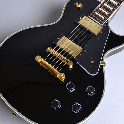 Burny SRLC55 Black レスポールカスタムタイプ エレキギター ブラック 