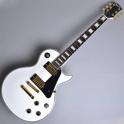 Burny SRLC55 White レスポールカスタムタイプ エレキギター 