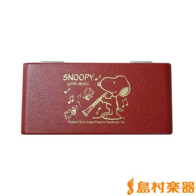 SNOOPY SCL10RED リードケース B♭クラリネット 10枚タイプ スヌーピー 