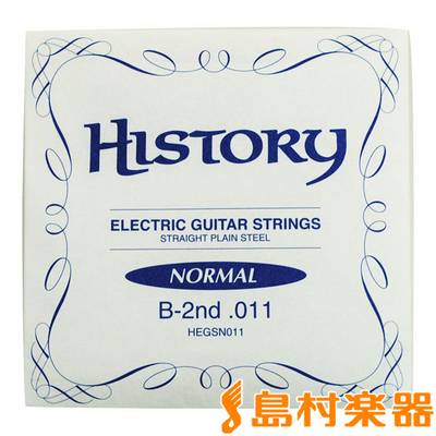 HISTORY HEGSN011 エレキギター弦 10本セット 【バラ弦】 ヒストリー 