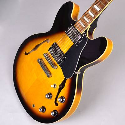 ハードケース付属】 Burny SRSA65 BS エレキギター セミアコ ES-335
