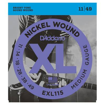 D'Addario NYXL1164 11-64 7-String ミディアム 【ダダリオ 7弦エレキ