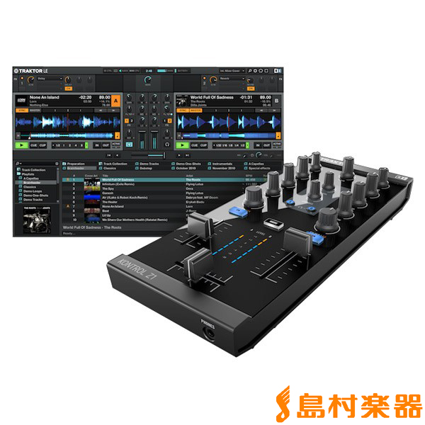 Native Instruments（NI) TRAKTOR Kontrol Z1 DJミキサー/コントローラー ネイティブインストゥルメンツ