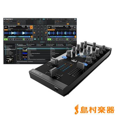 Native Instruments (NI) TRAKTOR Kontrol Z1 DJミキサー/コントローラー ネイティブインストゥルメンツ 