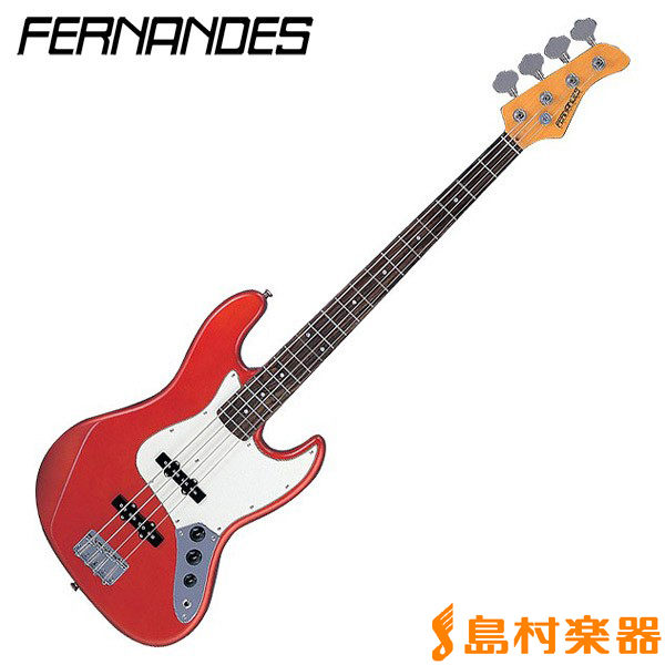 FERNANDES RJB-380 Candy Apple Red ジャズベース フェルナンデス 