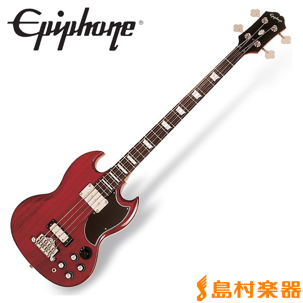 Epiphone Ebony-3 Bass Cherry ベース エピフォン | 島村楽器