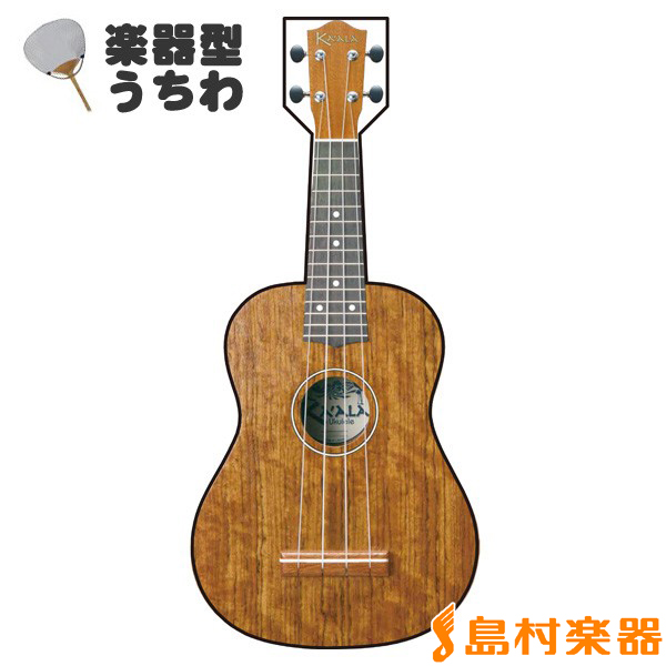 島村楽器 UTW-KU3S 楽器型うちわ 【ウクレレタイプ】 【ShimamuraMusic UTWKU3S】