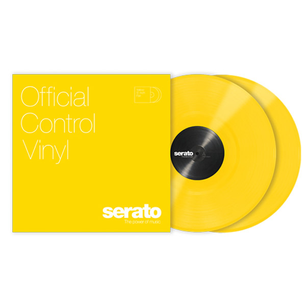 Serato 12" Serato Control Vinyl [Yellow] 2枚組 コントロールバイナル 【セラート】