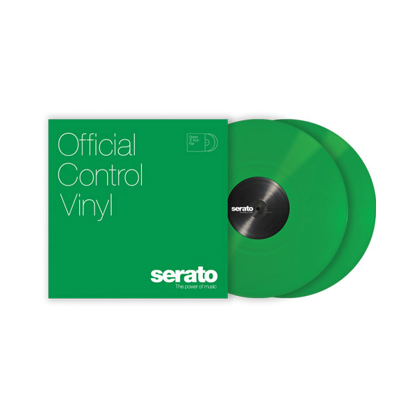 Serato セラート 12 Serato Control Vinyl [Green] 2枚組 コントロールバイナル